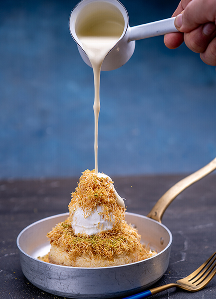 Damasco Restaurant - Menu - Cheese cake Kunafa