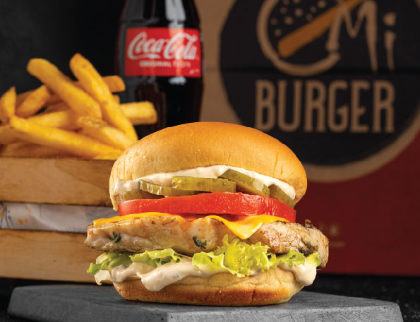 Damasco Restaurant - Menu - Chicken Burger
